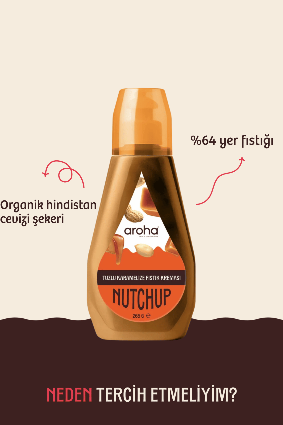 Tuzlu Karamelize Fıstık Kreması Nutchup