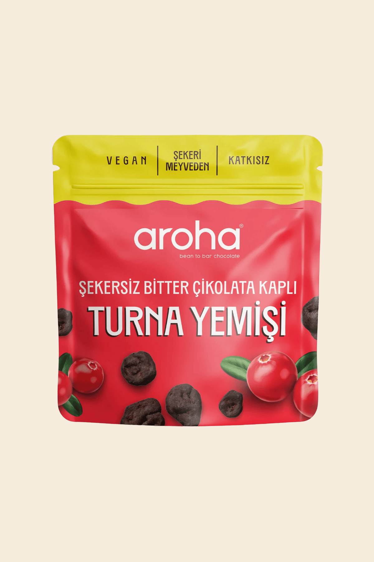Şekersiz Bitter Çikolata Kaplı Turna Yemişi