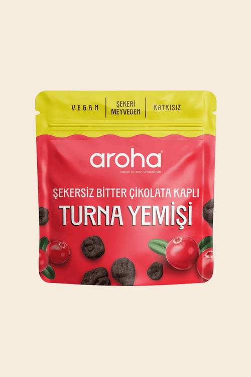 Şekersiz Bitter Çikolata Kaplı Turna Yemişi