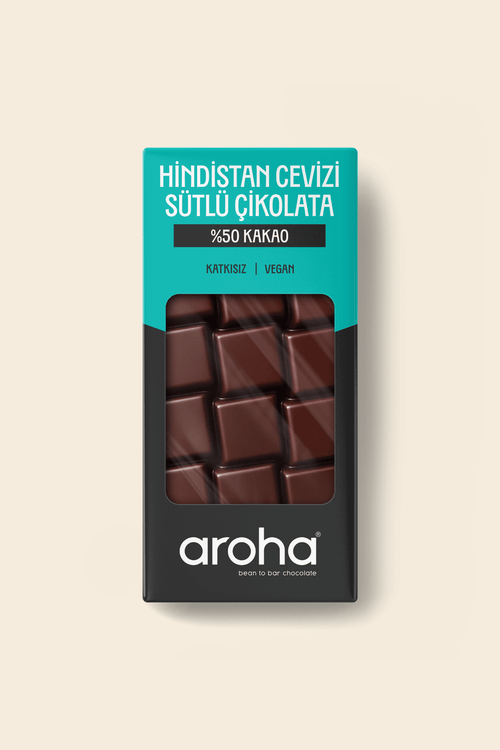 %50 Kakao Vegan Hindistan Cevizi Sütlü Çikolata 80 g