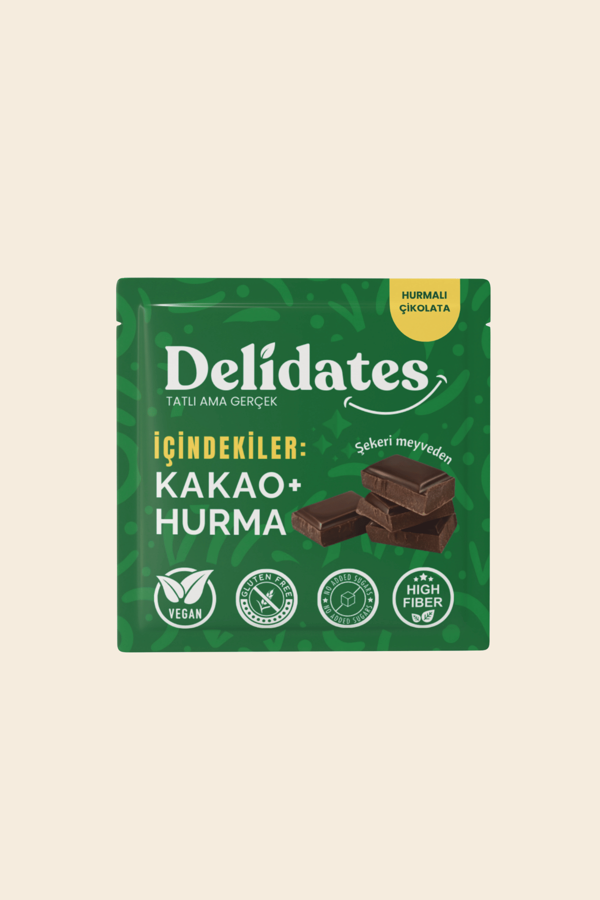 Delidates Hurmalı Bitter Çikolata