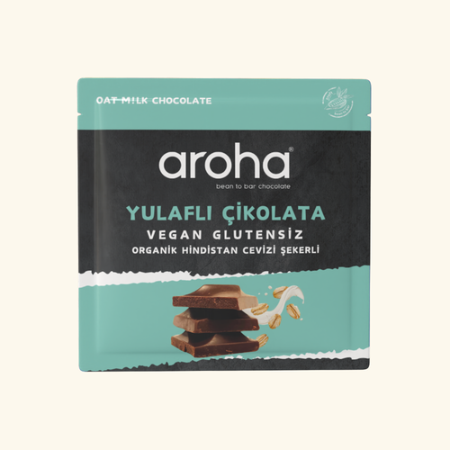 Yulaf Sütlü Organik Hindistan Cevizi Şekerli Çikolata 40 g