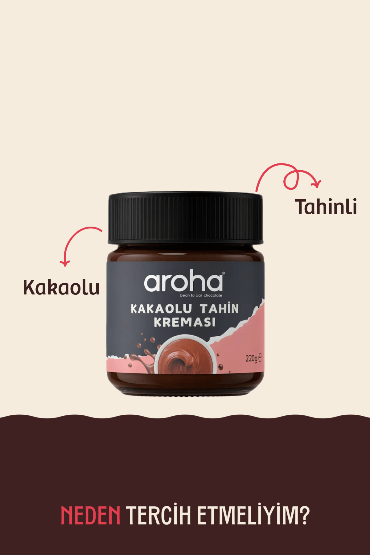 Kakaolu Tahin Kreması 220 gr