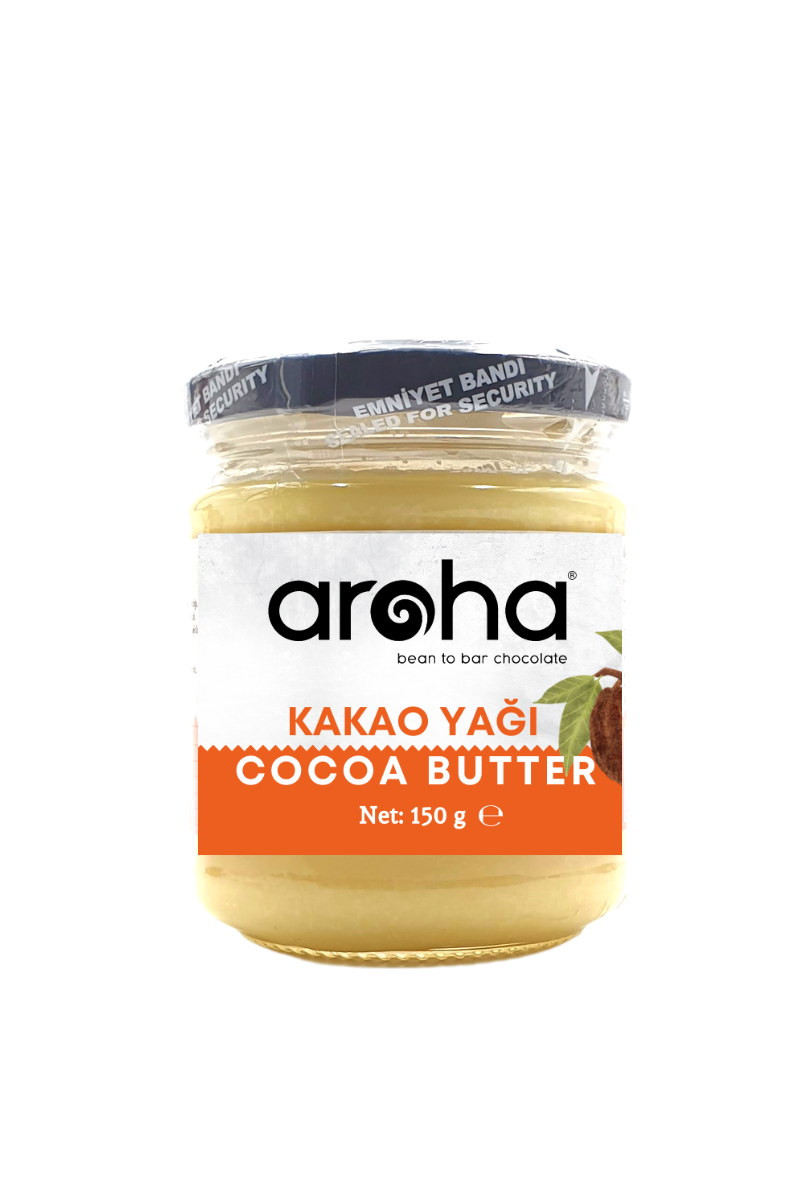 Aroha Saf Kakao Yağı - Şekersiz, Glutensiz, Vegan