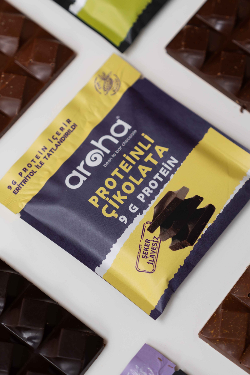 Proteinli Şeker İlavesiz Çikolata 40 g