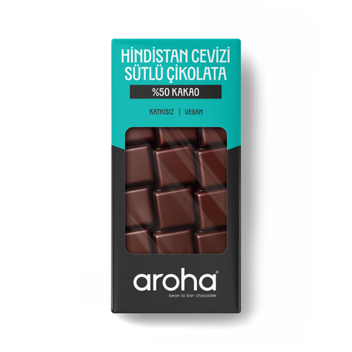 %50 Kakao Vegan Hindistan Cevizi Sütlü Çikolata 80 g