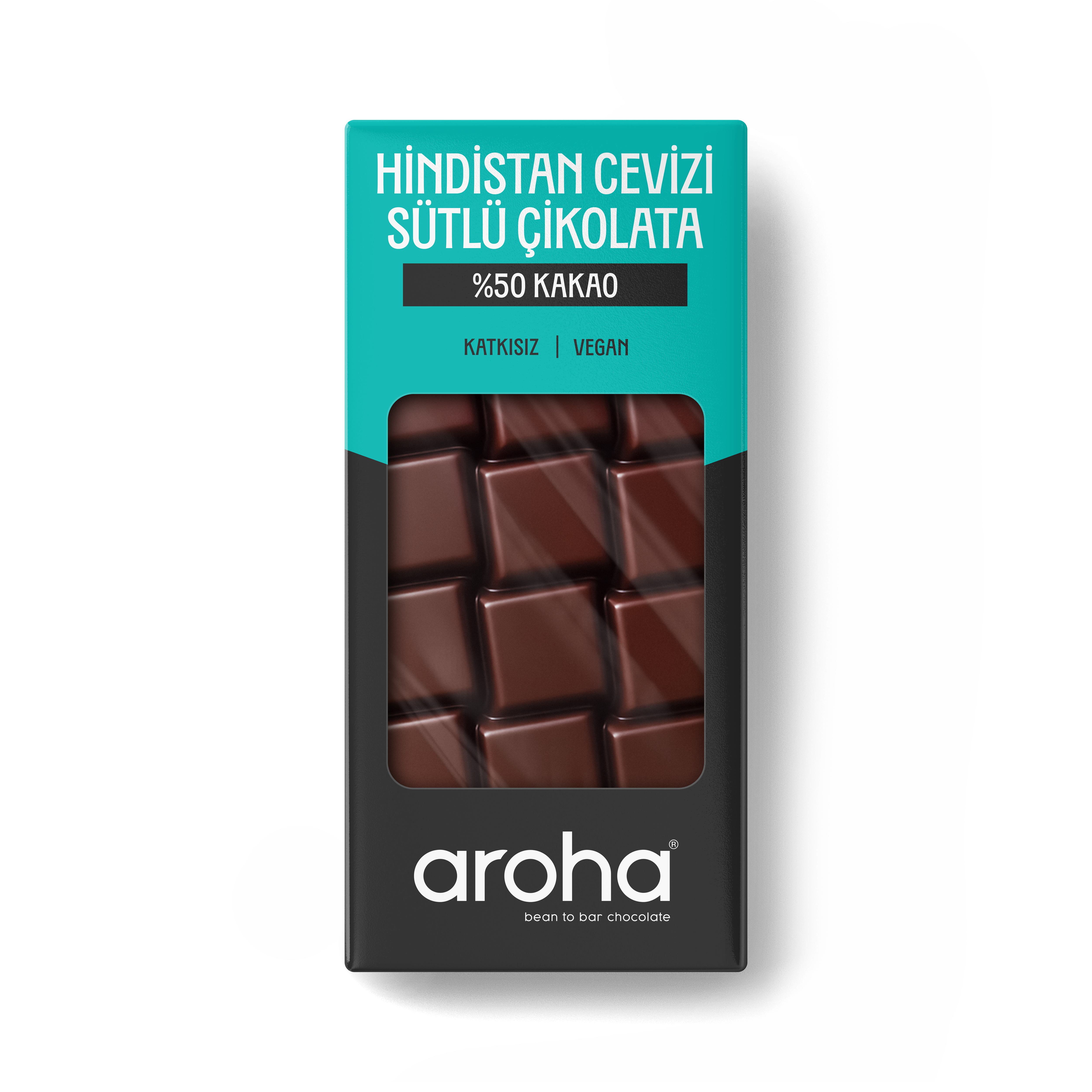 %50 Kakao Vegan Hindistan Cevizi Sütlü Çikolata 80 g